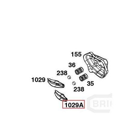 Siège culbuteur Briggs and Stratton 590527 Siège culbuteur Briggs and Stratton 590527