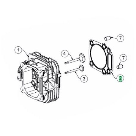 Joint de culasse MTD 721-04257 Joint de culasse MTD 721-04257