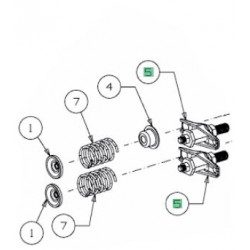 Kit culbuteurs MTD 751-11606