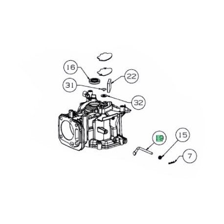 Palette de regulateur MTD 751-11608 Palette de regulateur MTD 751-11608