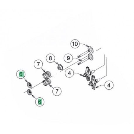 Siège de soupape MTD 751-12000 Siège de soupape MTD 751-12000