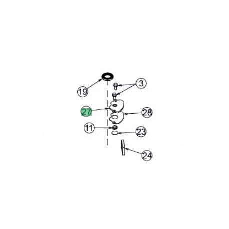 Couvercle de reniflard MTD 751-14404 Couvercle de reniflard MTD 751-14404