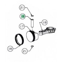 Axe de piston MTD 751-14435