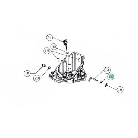 Joint de palette de regulateur MTD 751-15150 Joint de palette de regulateur MTD 751-15150