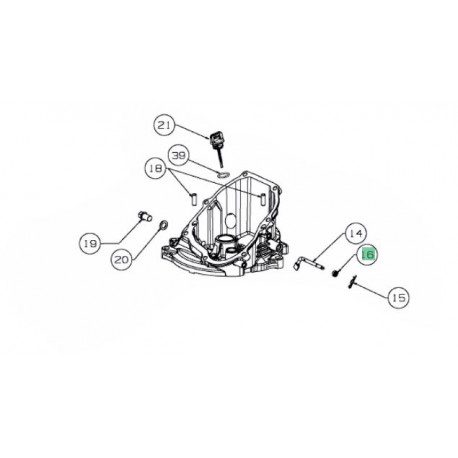 Joint de palette de regulateur MTD 751-15150