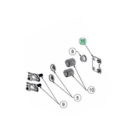 Guide soupape MTD 751-16027 Guide soupape MTD 751-16027