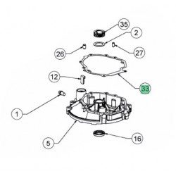 Joint de carter MTD 751-18609A Joint de carter MTD 751-18609A