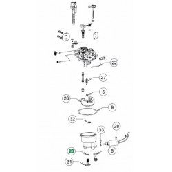 Joint de vis de cuve MTD 751-12772 Joint de vis de cuve MTD 751-12772