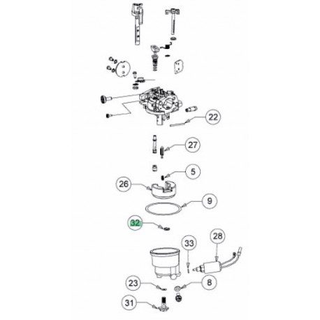 Joint de pointeau MTD 721-04699