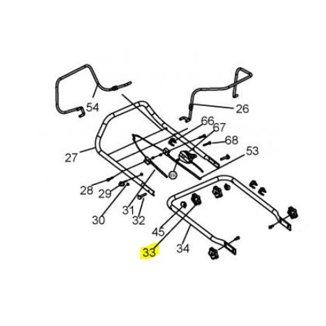 Molette de guidon Gardif CLD23010370