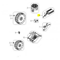 Module electronique Lawnmaster CLMF3637E