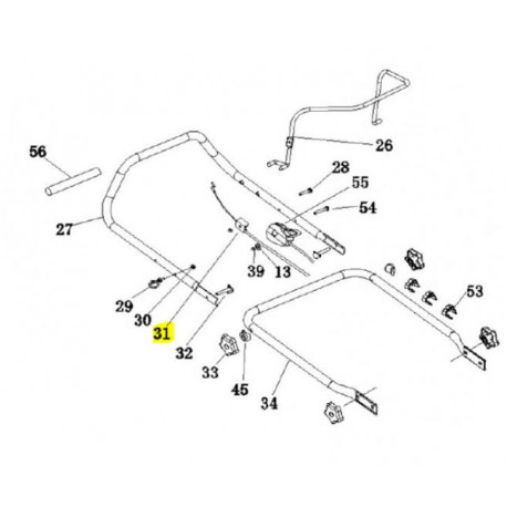 Cable Cleva CLT31100301004 ou CLD26010180