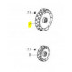 Roue arrière tondeuse Dori ME1537 M