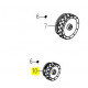 Roue pour tondeuse MEB1435