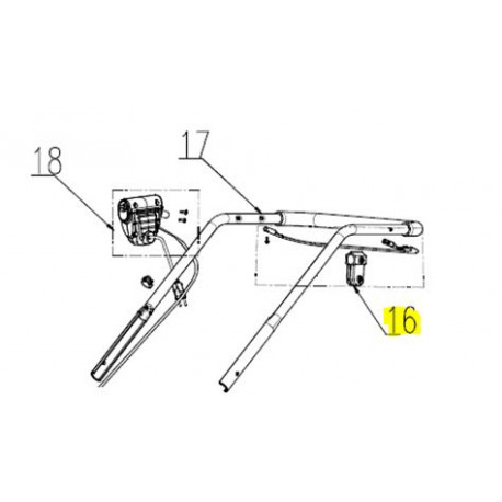 Levier interrupteur marche arret Okay MEB1842M Levier interrupteur marche arret Okay MEB1842M