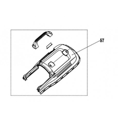 Couvercle de bac Lawnmaster MP53