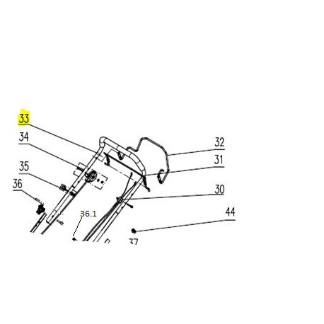 Guidon Gardif CLME30BX4833 Guidon Gardif CLME30BX4833