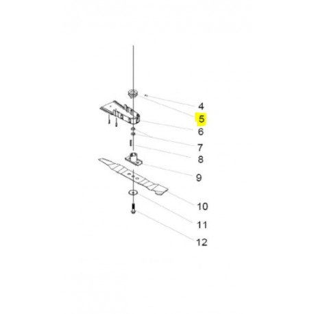 Poulie de support de lame Greatland CL TO 99T 40 SP Poulie de support de lame Greatland CL TO 99T 40 SP