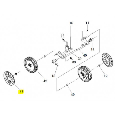 Enjoliveur de roue Gardif CLT31102105001
