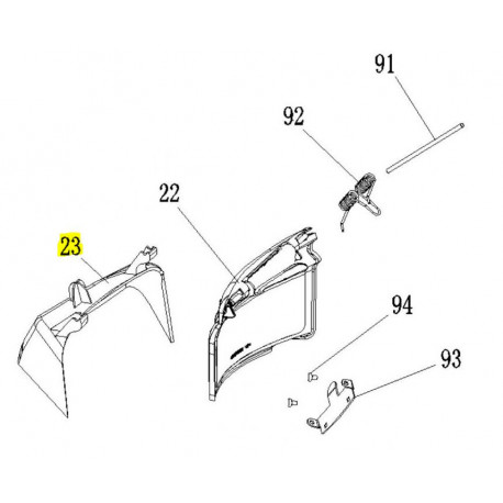 Deflecteur latéral Gardif CLT31106907021