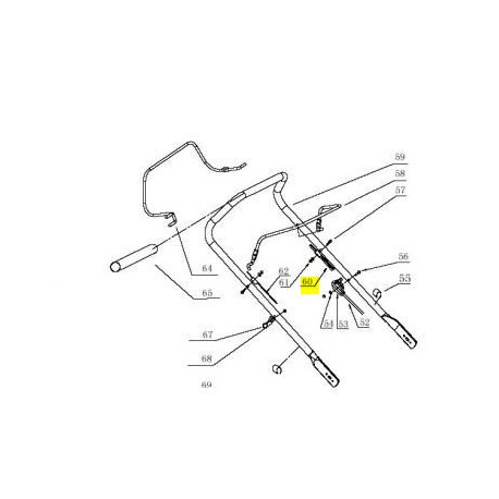 Câble de traction Gardif JL50Z0113A