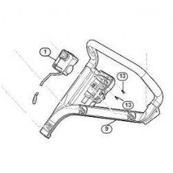 Commutateur homme mort moteur MVP 850 et MVP 600.1