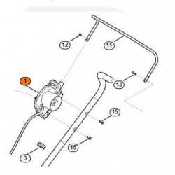 Boitier electrique pour tondeuse Stihl RME 235