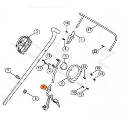 Cable de traction pour tondeuse Stihl RMA 235