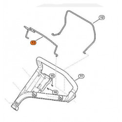 Levier d'embrayage pour tondeuse 6358-764-0220