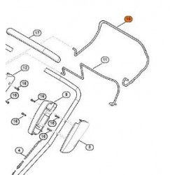 Levier de commande arrêt moteur 6383-764-0201