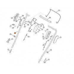 Guidon supérieur tondeuse Stihl RM 4