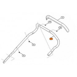 Guidon pour tondeuse Stihl RM 756 YC
