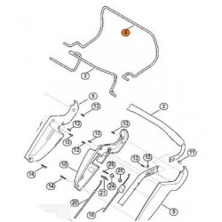Manette de commande tondeuse Stihl RM 545 et Viking MB 545