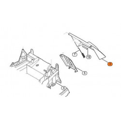 Volet arrière tondeuse Stihl RM 650.0 et RM 655.0