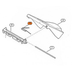 Ressort de clapet pare pierre tondeuse Stihl Viking 235