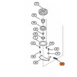 Ressort de traction pour Stihl RMA 765 V Ressort de traction pour Stihl RMA 765 V