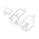 Clapet pare pierre pour tondeuse Stihl RM 756