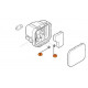 Ecrou de support de filtre à air moteur EVC 200.1