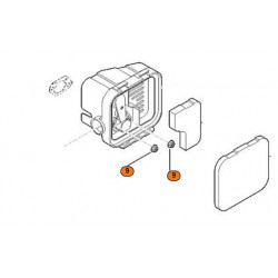 Ecrou de support de filtre à air moteur EVC 200.1