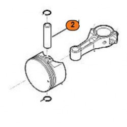 Axe de piston moteur Stihl EVC 200