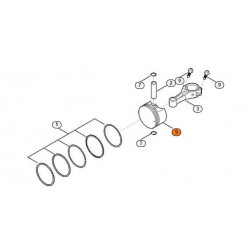 Piston pour tondeuse à moteur Stihl EVC 200