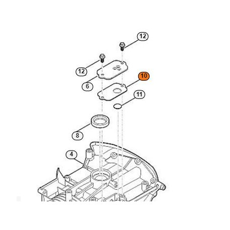 Joint de reniflard Stihl EVC 200 Joint de reniflard Stihl EVC 200