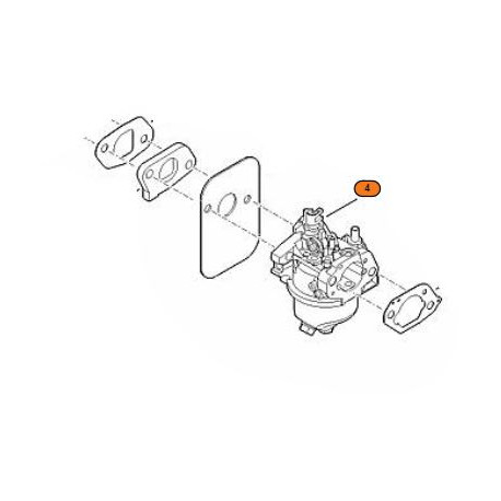Carburateur Stihl EVC 200.2 Carburateur Stihl EVC 200.2