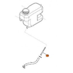 Filtre essence pour moteur Stihl EVC 200 Filtre essence pour moteur Stihl EVC 200
