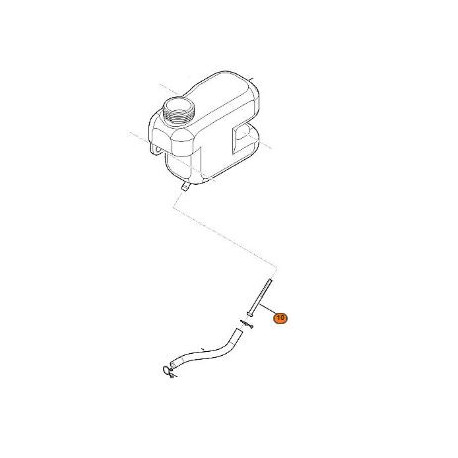 Filtre essence pour moteur Stihl EVC 200 Filtre essence pour moteur Stihl EVC 200