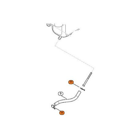 Collier de durite Stihl EVC 200 Collier de durite Stihl EVC 200