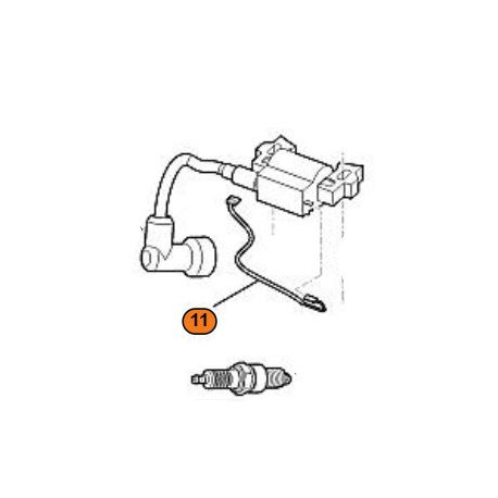 Cable de bobine Stihl EVC 200