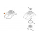 Lanceur pour tondeuse Stihl RM 248.0 et Viking MB 248.4