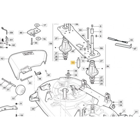 Entretoise GGP 125160091/0