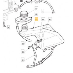 Réservoir rider 72 cm GGP 327733007/0 Réservoir rider 72 cm GGP 327733007/0